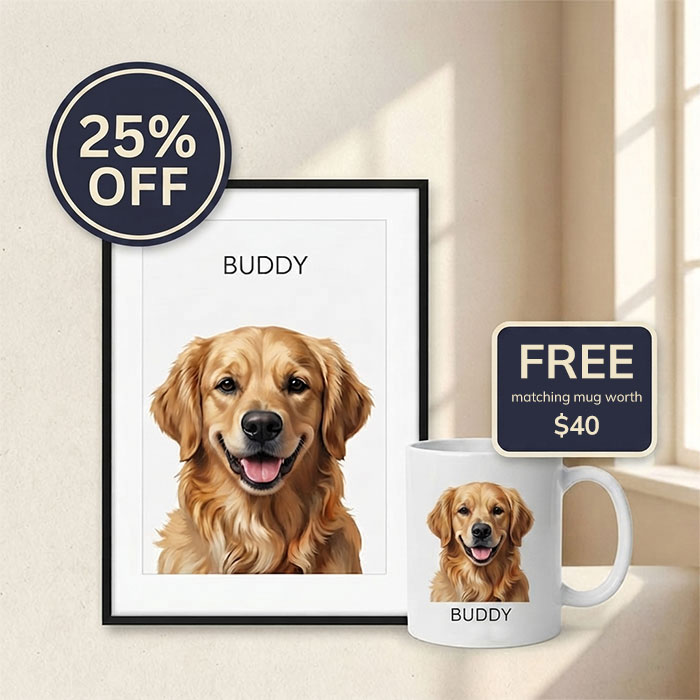 pet portrait home